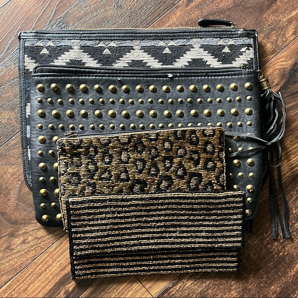 4 super cute small purse/clutches! READY TO SHIP!